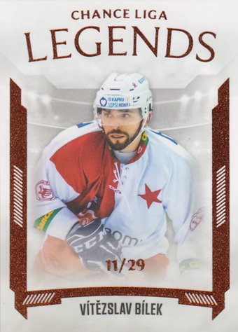 Bílek Vítězslav 22-23 GOAL Cards Chance liga Legends Parallel #LL-24