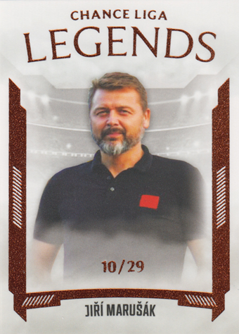 Marušák Jiří 22-23 GOAL Cards Chance liga Legends Parallel #LL-27