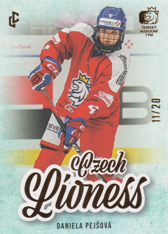 Pejšová Daniela 2024 LC Expectations Czech Lioness Gold #LI-12