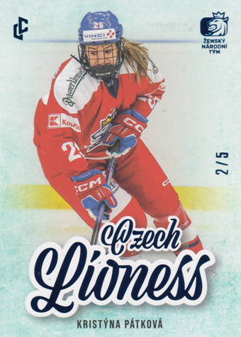 Pátková Kristýna 2024 LC Expectations Czech Lioness Blue #LI-05