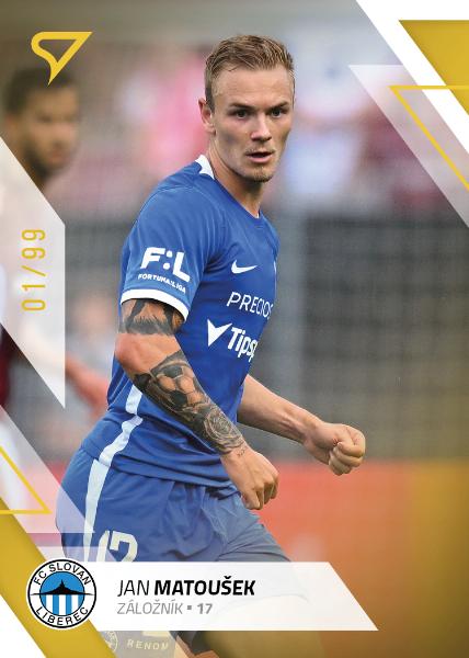 Matoušek Jan 22-23 Fortuna Liga Gold #112