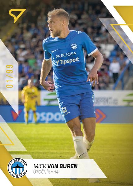 van Buren Mick 22-23 Fortuna Liga Gold #114