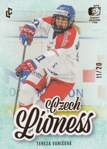 Vanišová Tereza 2024 LC Expectations Czech Lioness Gold #LI-23