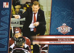 Heikkilä Kari 2019 Dinamo Riga Lions #DRG-LIO-047