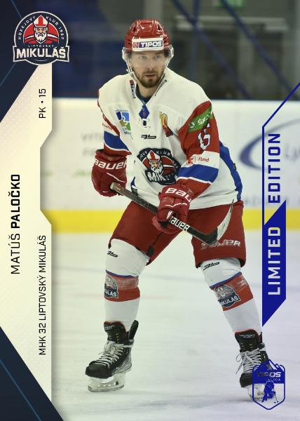 Paločko Matúš 21-22 Tipos Extraliga Blue #194