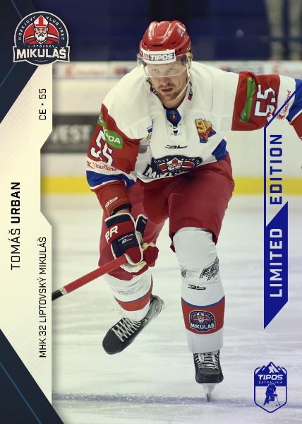 Urban Tomáš 21-22 Tipos Extraliga Blue #197