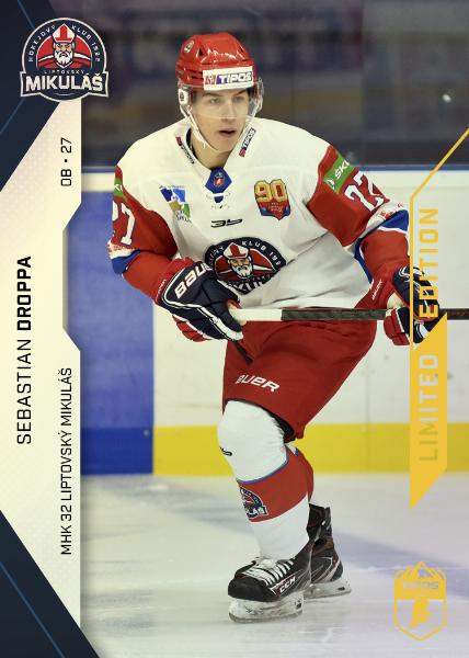 Droppa Sebastian 21-22 Tipos Extraliga Gold #187