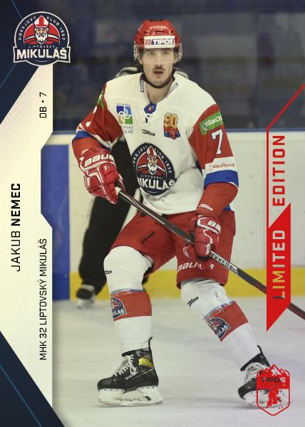 Nemec Jakub 21-22 Tipos Extraliga Red #183