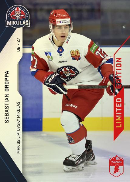 Droppa Sebastian 21-22 Tipos Extraliga Red #187