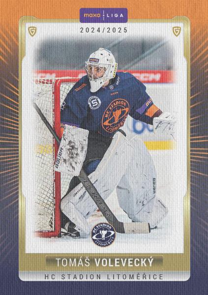 Volevecký Tomáš 24-25 GOAL Cards Maxa liga Canvas #LIT-02