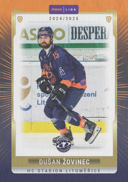 Žovinec Dušan 24-25 GOAL Cards Maxa liga Canvas #LIT-04