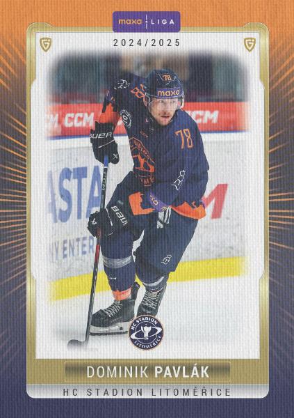 Pavlák Dominik 24-25 GOAL Cards Maxa liga Canvas #LIT-05