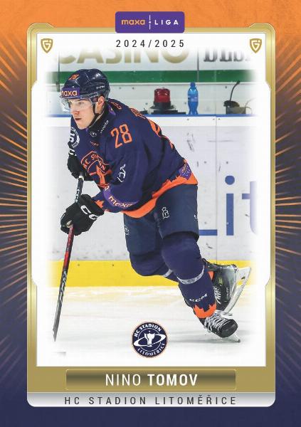 Tomov Nino 24-25 GOAL Cards Maxa liga #LIT-07