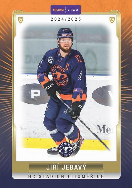 Jebavý Jiří 24-25 GOAL Cards Maxa liga #LIT-08