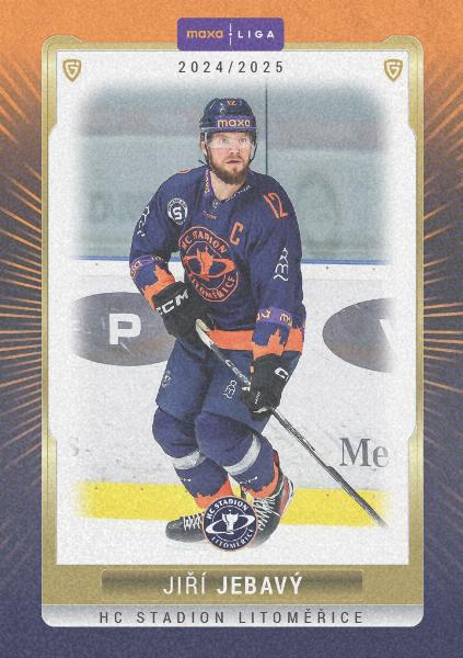 Jebavý Jiří 24-25 GOAL Cards Maxa liga Sand #LIT-08