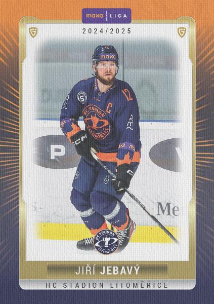 Jebavý Jiří 24-25 GOAL Cards Maxa liga Canvas #LIT-08