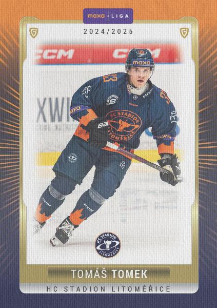 Tomek Tomáš 24-25 GOAL Cards Maxa liga Canvas #LIT-09