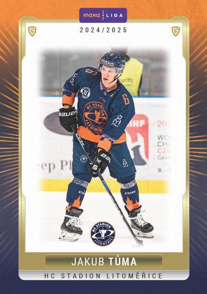 Tůma Jakub 24-25 GOAL Cards Maxa liga #LIT-10