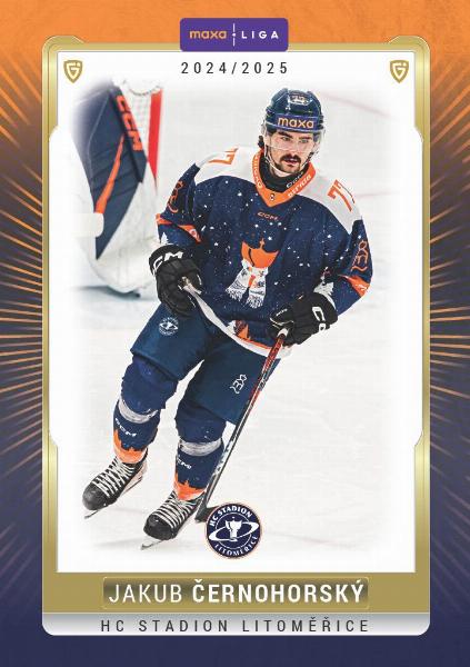 Černohorský Jakub 24-25 GOAL Cards Maxa liga #LIT-11