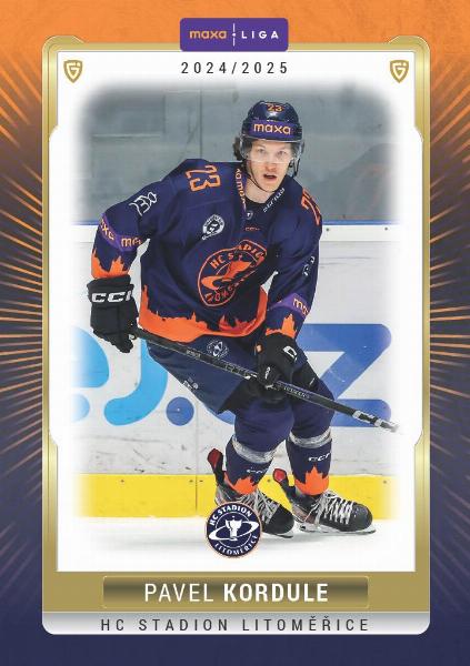 Kordule Pavel 24-25 GOAL Cards Maxa liga #LIT-17