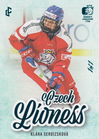 Seroizsková Klára 2024 LC Expectations Czech Lioness Turquoise #LI-18