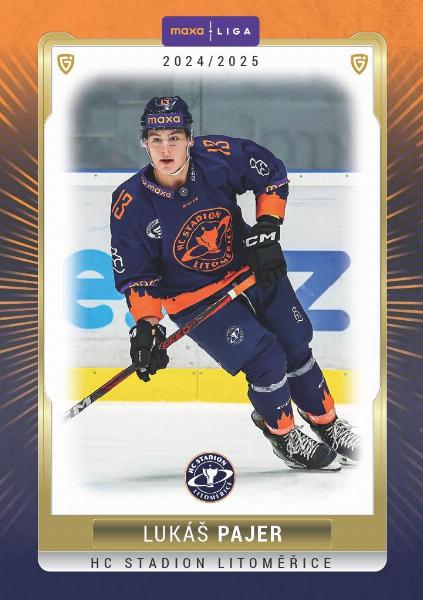 Pajer Lukáš 24-25 GOAL Cards Maxa liga #LIT-20