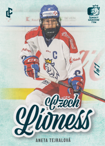 Tejralová Aneta 2024 LC Expectations Czech Lioness Turquoise #LI-22