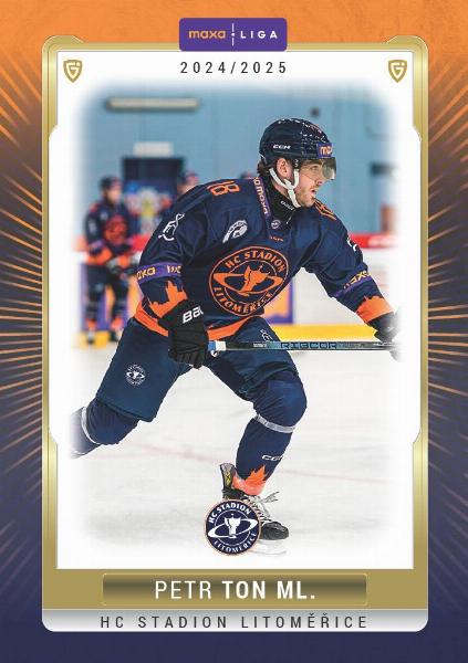 Ton Petr 24-25 GOAL Cards Maxa liga #LIT-23