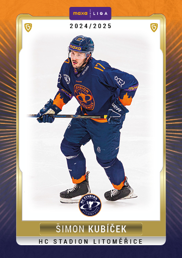Kubíček Šimon 24-25 GOAL Cards Maxa liga #LIT-28