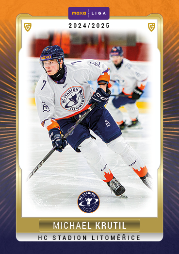 Krutil Michael 24-25 GOAL Cards Maxa liga #LIT-29