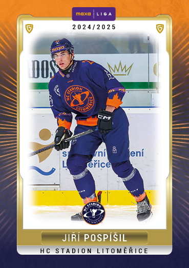 Pospíšil Jiří 24-25 GOAL Cards Maxa liga #LIT-32
