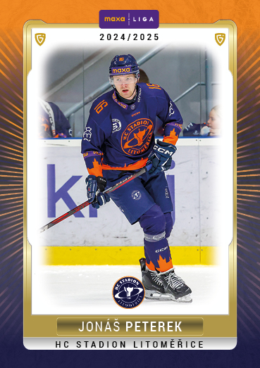 Peterek Jonáš 24-25 GOAL Cards Maxa liga #LIT-33