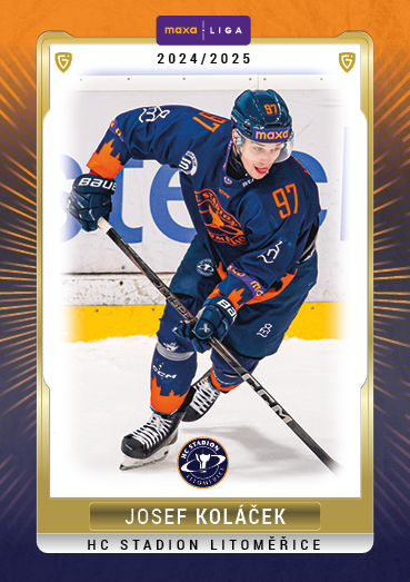 Koláček Josef 24-25 GOAL Cards Maxa liga #LIT-37
