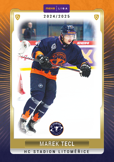 Tecl Marek 24-25 GOAL Cards Maxa liga #LIT-38