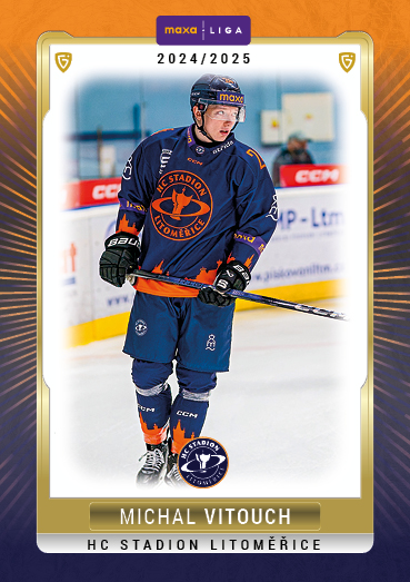 Vitouch Michal 24-25 GOAL Cards Maxa liga #LIT-39