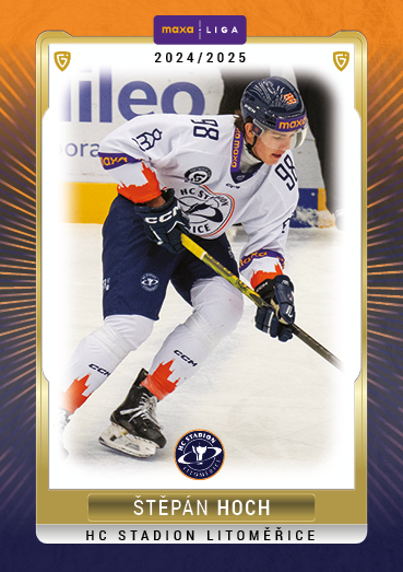 Hoch Štěpán 24-25 GOAL Cards Maxa liga #LIT-40