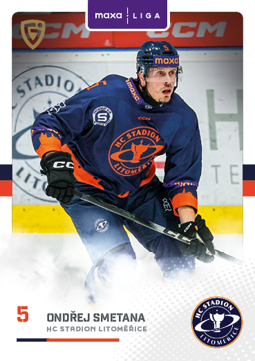 Smetana Ondřej 25-26 GOAL Cards Maxa liga #LIT-08