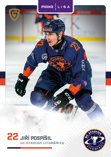 Pospíšil Jiří 25-26 GOAL Cards Maxa liga #LIT-11