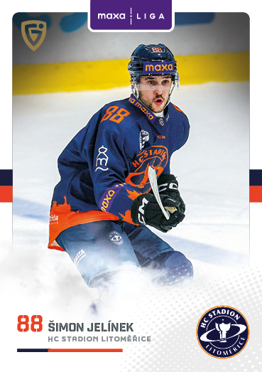 Jelínek Šimon 25-26 GOAL Cards Maxa liga #LIT-12