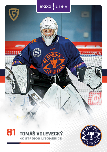 Volevecký Tomáš 25-26 GOAL Cards Maxa liga #LIT-02