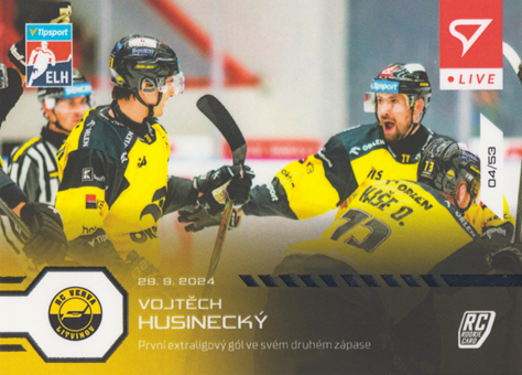 Husinecký Vojtěch 24-25 Tipsport Extraliga LIVE #L-06