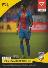 Beauguel Jean-David 21-22 Fortuna Liga LIVE #L-012