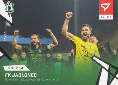 Jablonec 24-25 Chance Liga LIVE #L-12