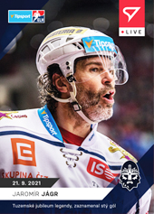 Jágr Jaromír 21-22 Tipsport Extraliga LIVE #L-012