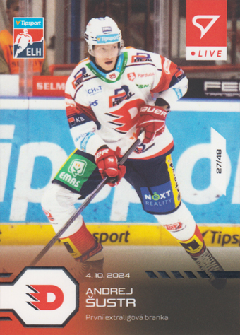 Šustr Andrej 24-25 Tipsport Extraliga LIVE #L-13