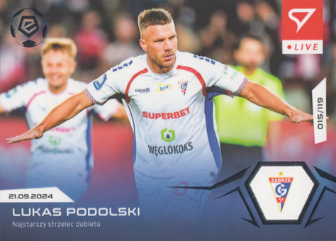 Podolski Lukas 24-25 SportZoo Ekstraklasa LIVE #L-16