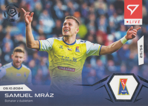 Mráz Samuel 24-25 SportZoo Ekstraklasa LIVE #L-23