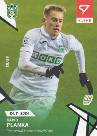 Planka David 24-25 Chance Liga LIVE #L-23