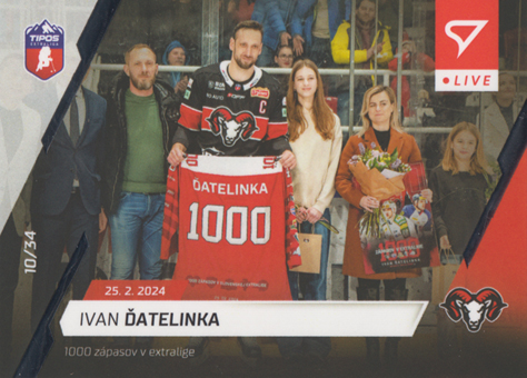 Ďatelinka Ivan 23-24 Tipos Extraliga LIVE #L-24