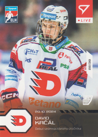Krčál David 24-25 Tipsport Extraliga LIVE #L-27